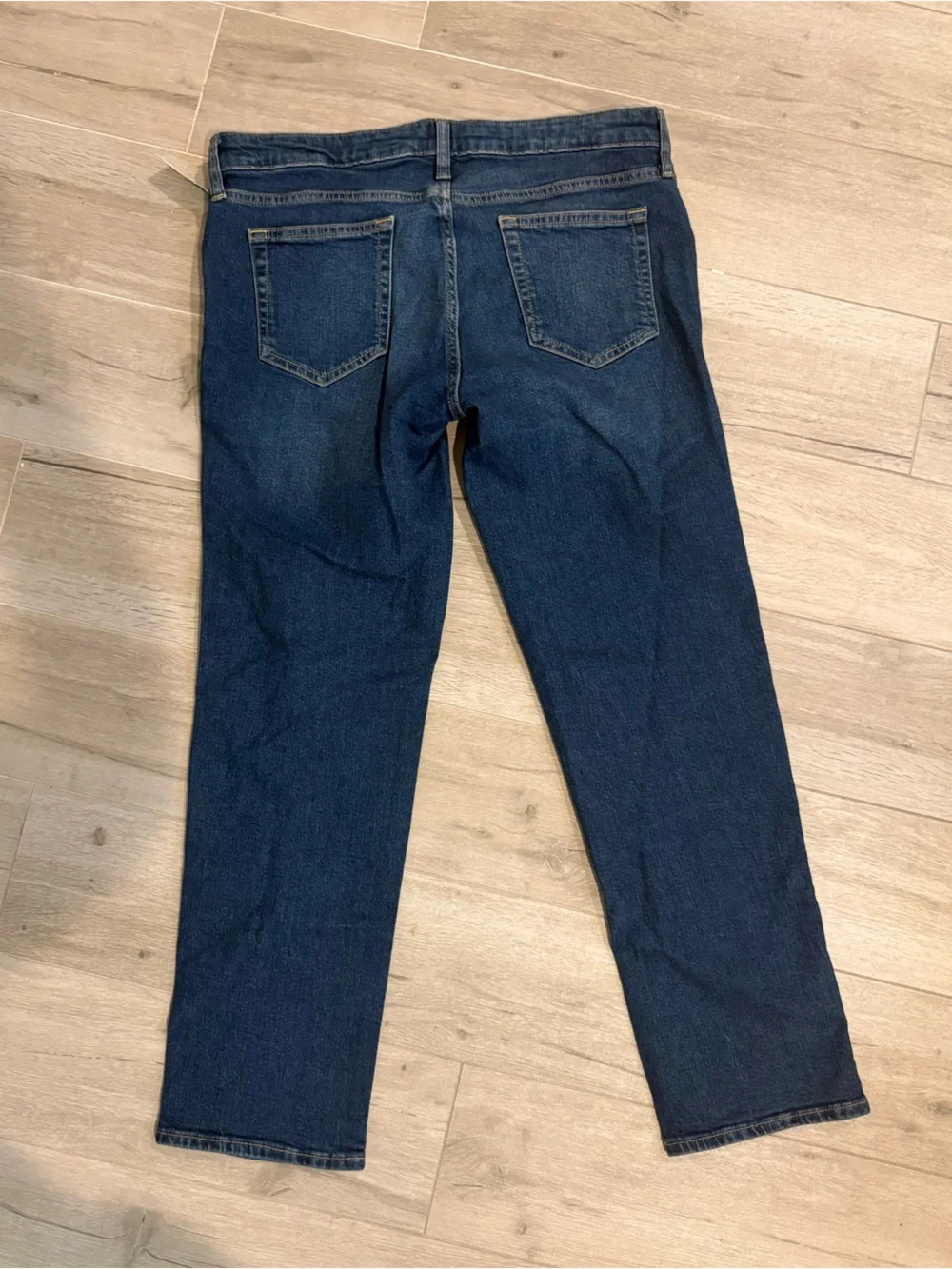 GAP Maternity Dark Blue Straight Leg Jeans - Picture 2 of 5